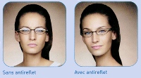 lunettes verres antireflets